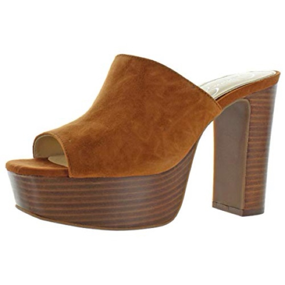 Jessica Simpson Women's CAMREE Heeled Sandal, Toasted Tan - size 7